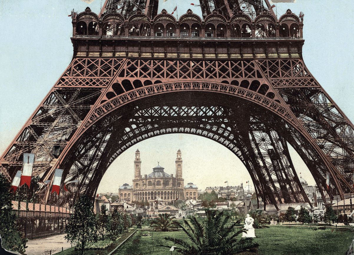 La construcción de la Torre Eiffel