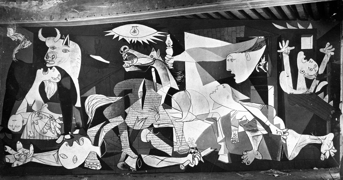 El Guernica de Picasso paso a paso