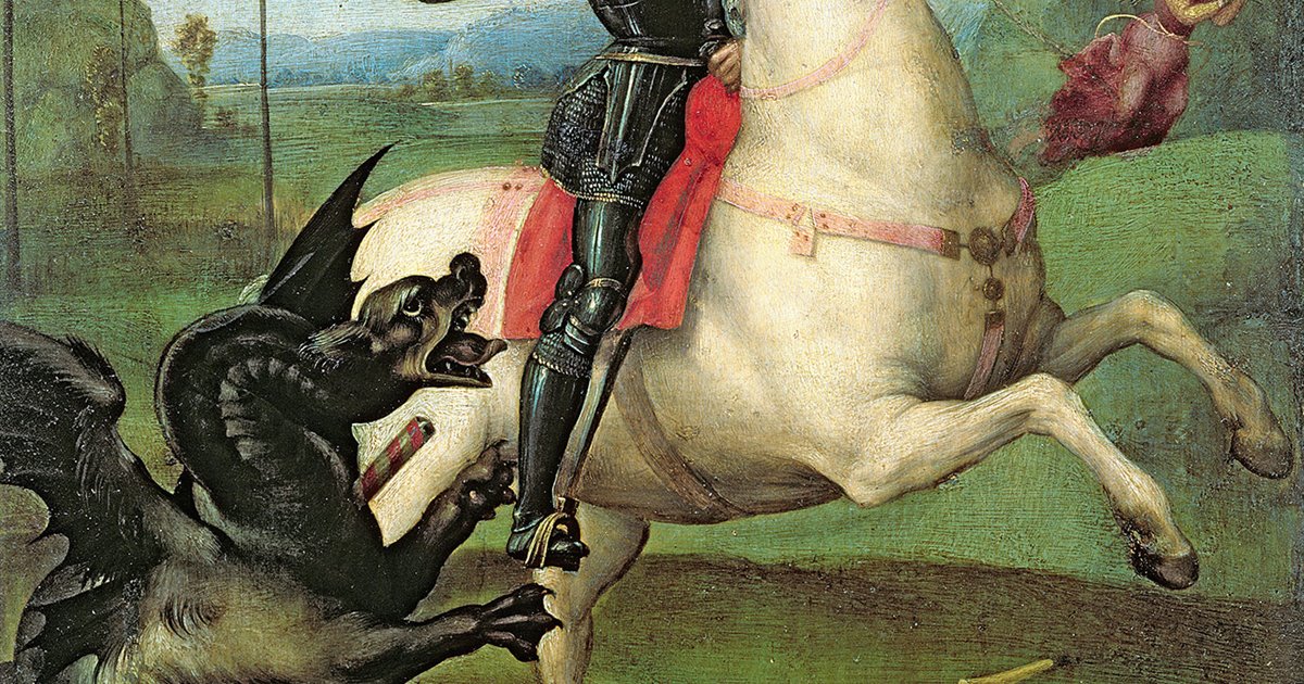 Sant Jordi 2025: La leyenda de San Jorge y el dragón