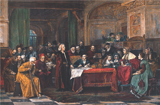 Cristóbal Colón y las capitulaciones de Santa Fe