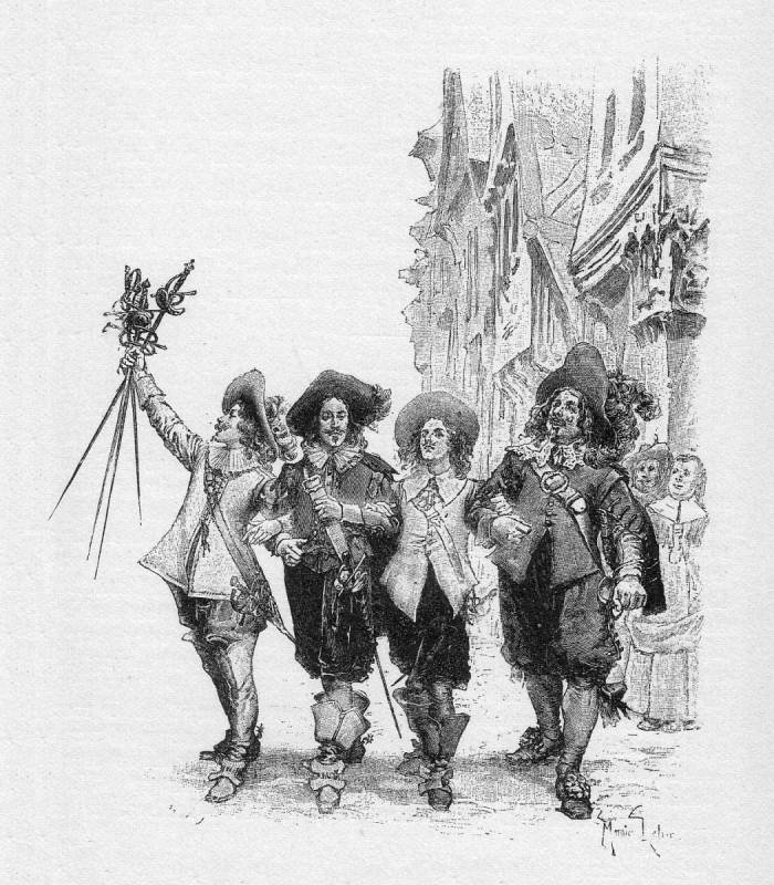 La verdadera historia de d’Artagnan y los tres mosqueteros
