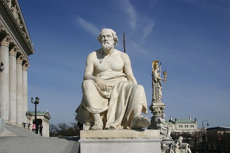 Tucídides pasó a la historia como uno de los grandes cronistas de la Antigüedad.