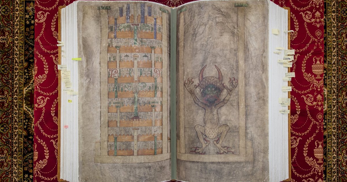El Códice Gigas, el manuscrito que fue escrito por el mismo Diablo