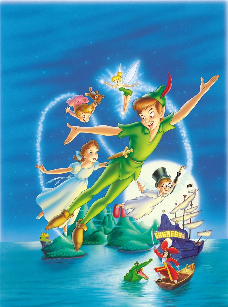 Personajes De Peter Pan Volando Personajes De Peter Pan Volando