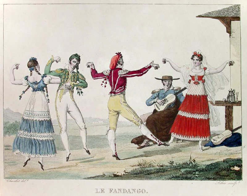 Bailar en el siglo XVIII: del minué a las castañuelas