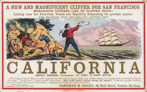 La Fiebre del Oro de California en 1848