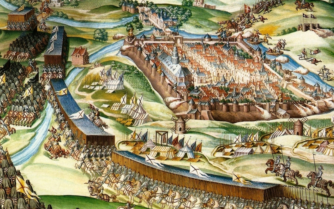 La batalla de San Quintín