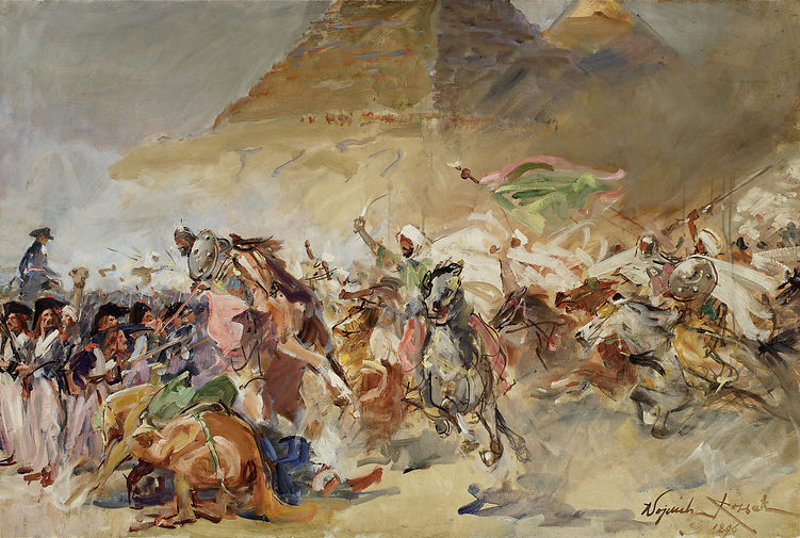 La batalla de las Pirámides, la gran victoria de Napoleón en Egipto