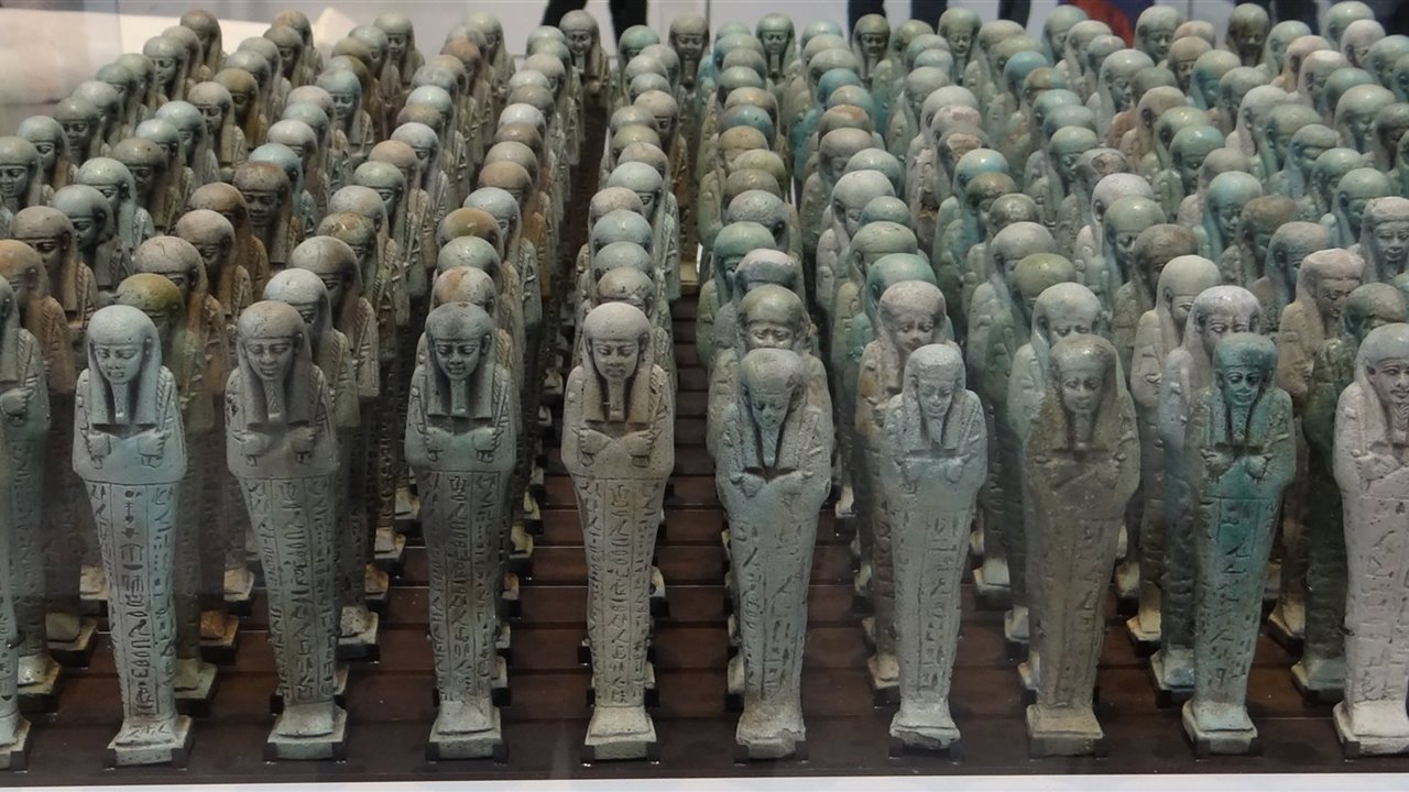 Los ushebtis: las figuritas que trabajaban en tu lugar en el más allá