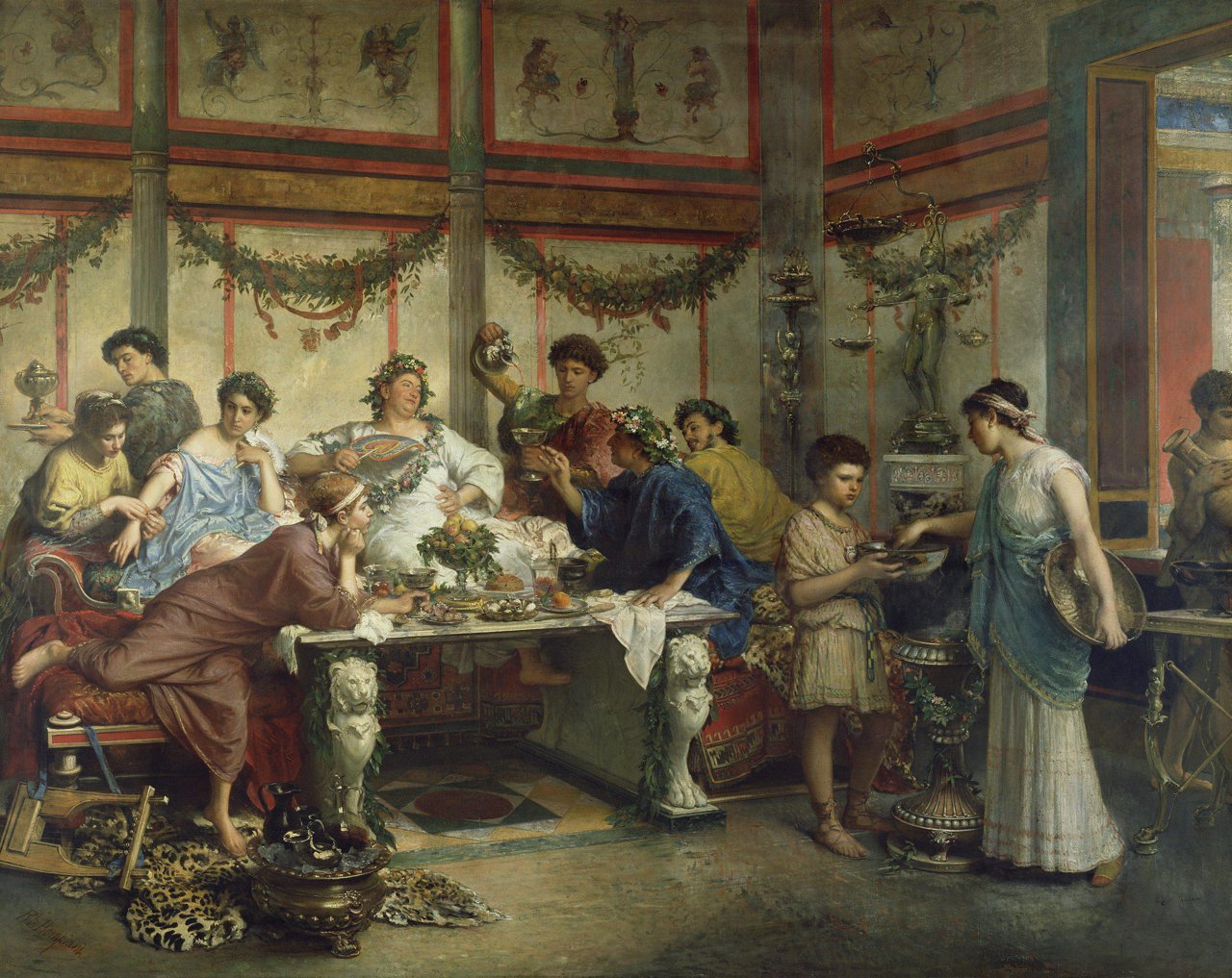 Un día en la vida de un millonario romano
