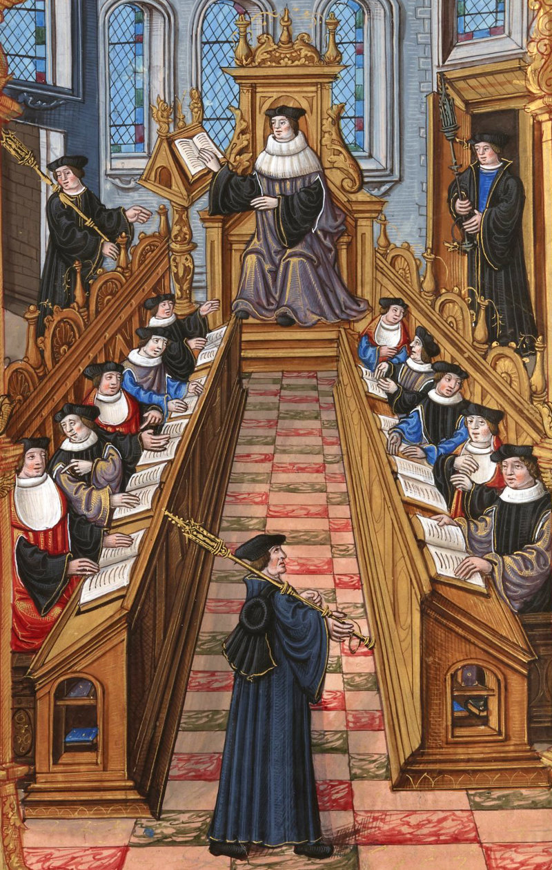 El nacimiento de la universidad en la Edad Media