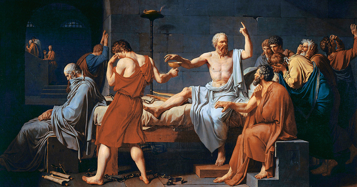 El final de Sócrates: un filósofo condenado a muerte