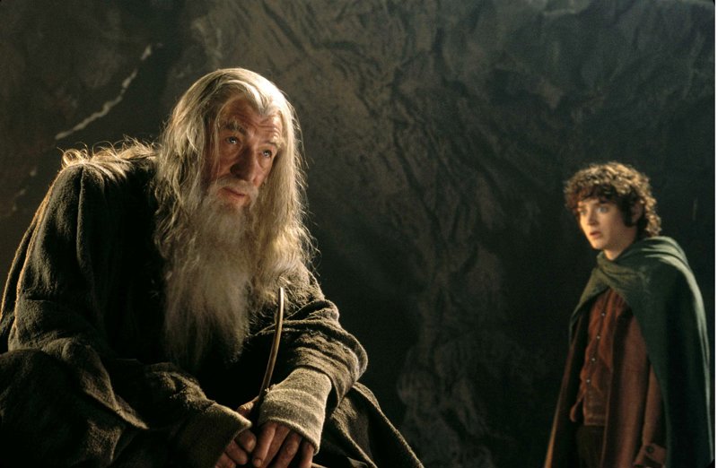 La película "El señor de los anillos" popularizó la gran obra de Tolkien