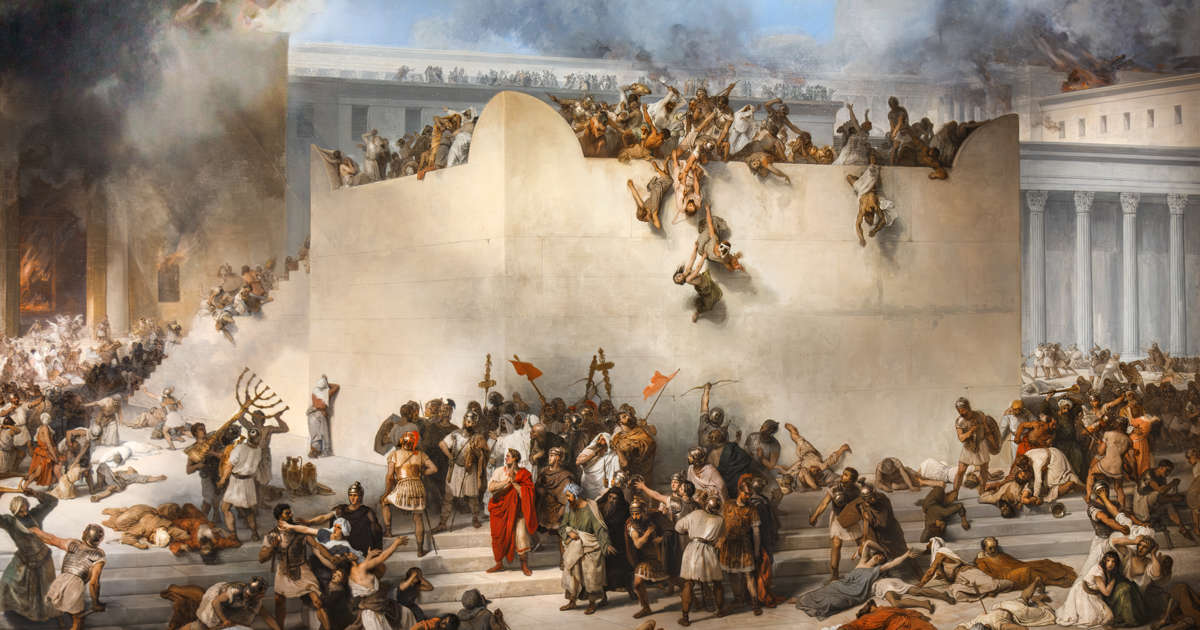 El asedio romano de Jerusalén durante la Gran Revuelta Judía