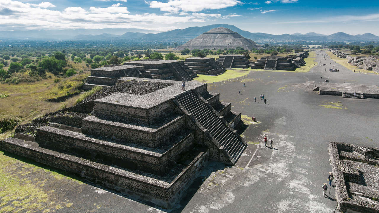 Cinco megaterremotos habrían acabado con Teotihuacán