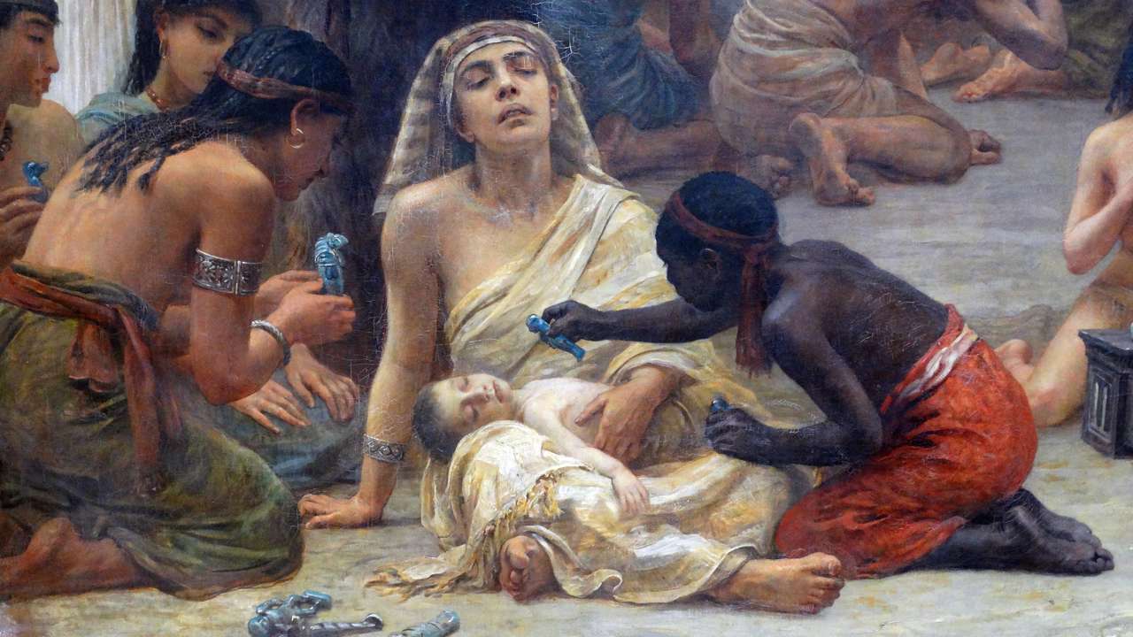 Ser niño en el antiguo Egipto, entre juegos y peligros