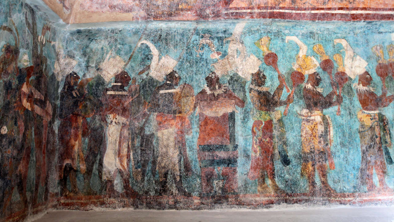 Los frescos de Bonampak: un maravilloso tesoro del arte maya