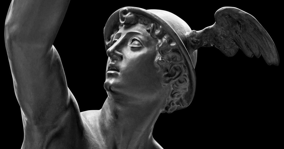 Hecate Figura Hallan Antigua Estatua Del Dios Griego Hermes En