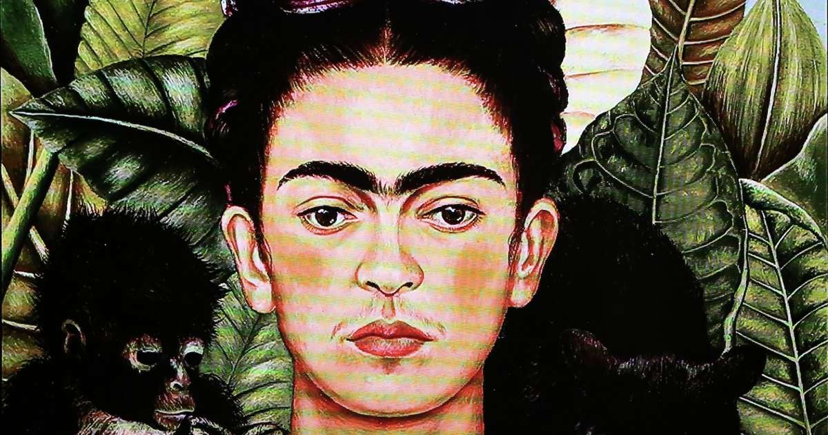 Amor y tormento de Frida Kahlo: Autorretrato con collar de espinas