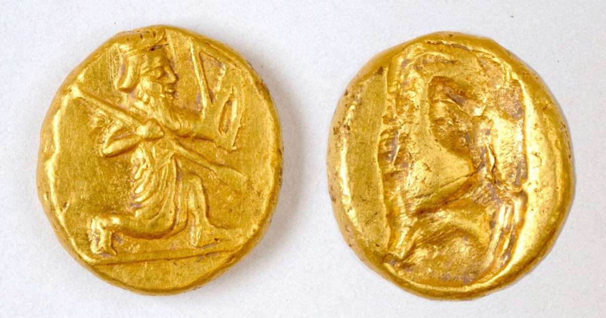 Descubren un conjunto de monedas de oro persas que se habrían usado para pagar a mercenarios
