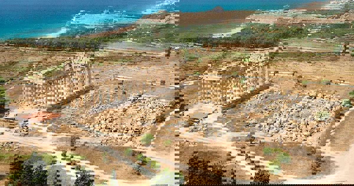 Descubren un nuevo templo en el Parque Arqueológico de Selinunte, en Sicilia