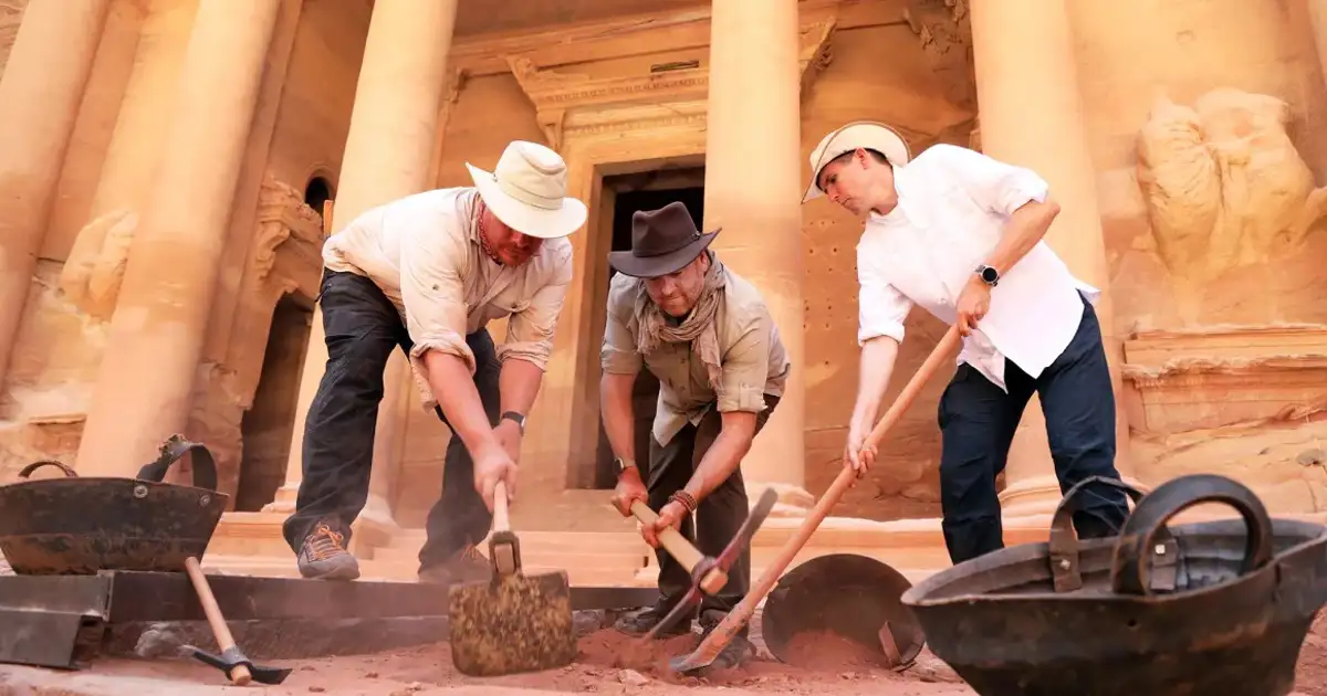 Una tumba escondida en el Tesoro de Petra: el hallazgo que podría revelar antiguos secretos