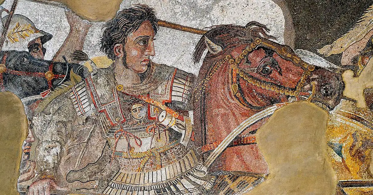 Identifican un fragmento de tejido hallado en Vergina con la túnica ceremonial de Alejandro Magno