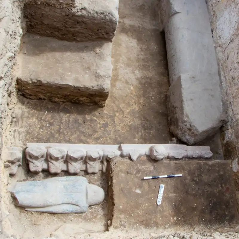 Descubren en Saqqara la tumba de Useref Re, un príncipe de la dinastía V   