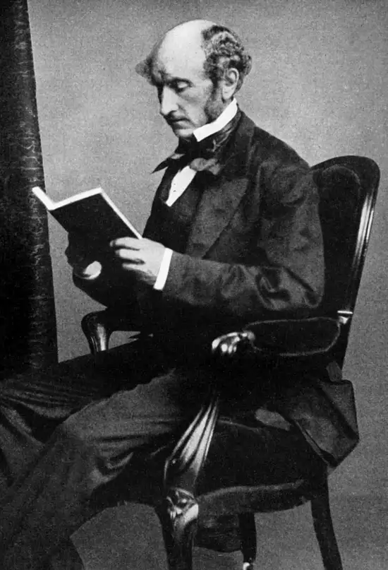 John Stuart Mill, filósofo, sobre la felicidad: