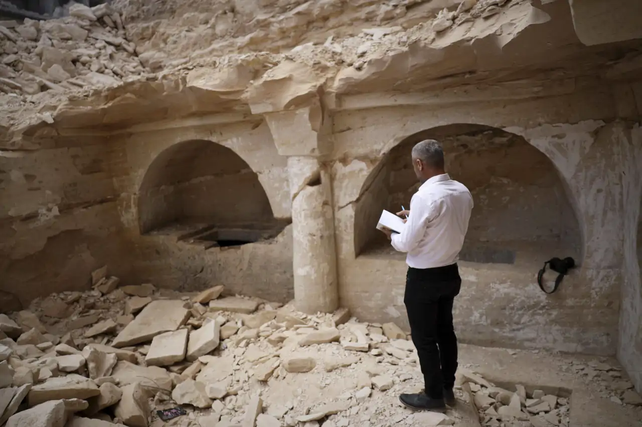 Sale a la luz un complejo funerario de 1.500 años de antigüedad en Siria