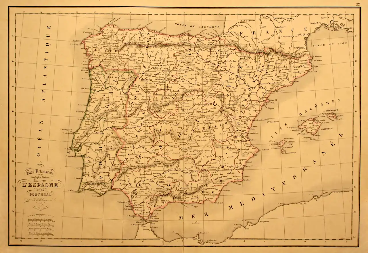 andalucia mapa españa