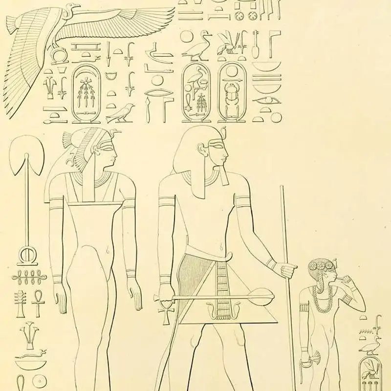 31  Bodas entre hermanos Egipto (K  R  Lepsius)