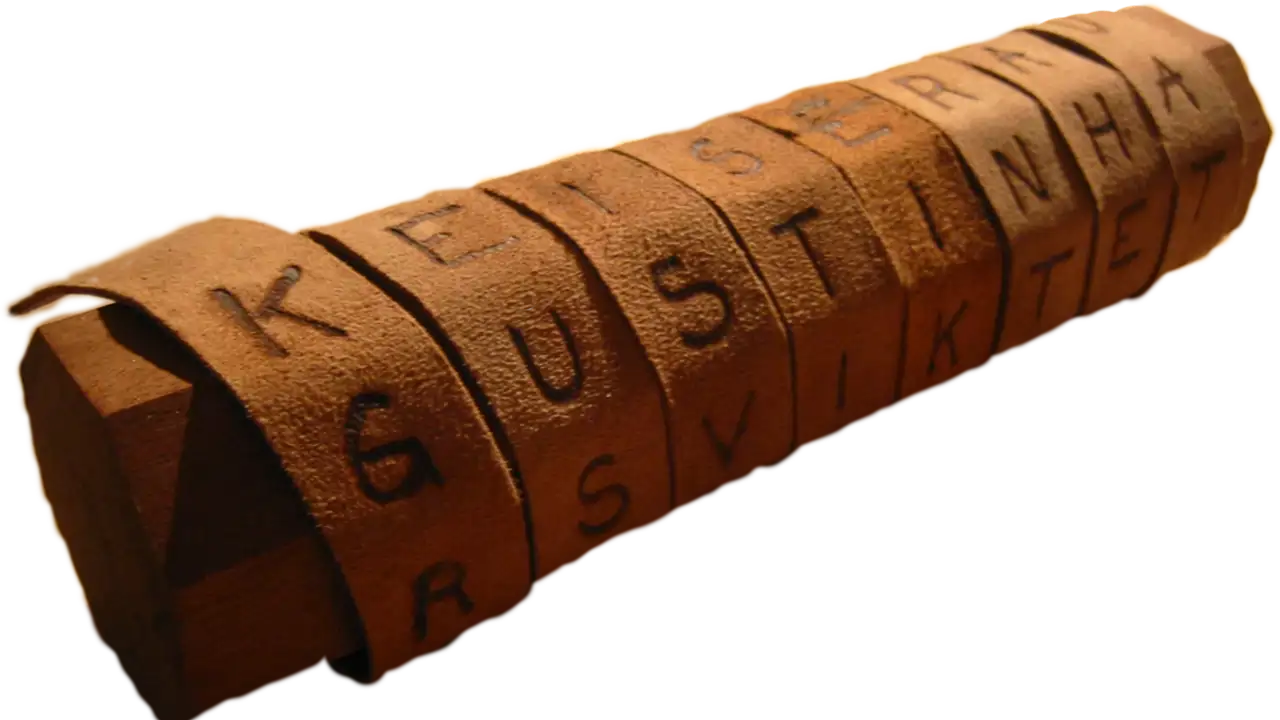 Este fue uno de los primeros sistemas de cifrado de la Antigüedad: tan sencillo como genial