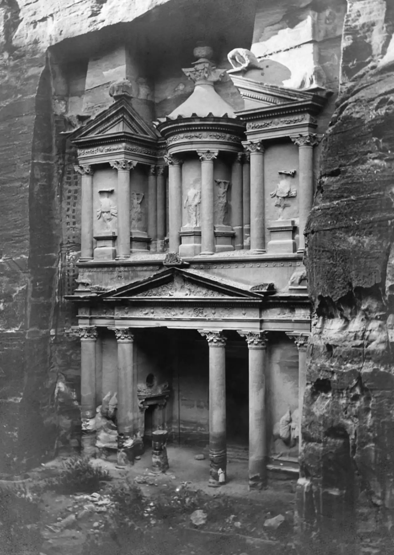 ¿Cómo fue visitar Petra hace más de 100 años?