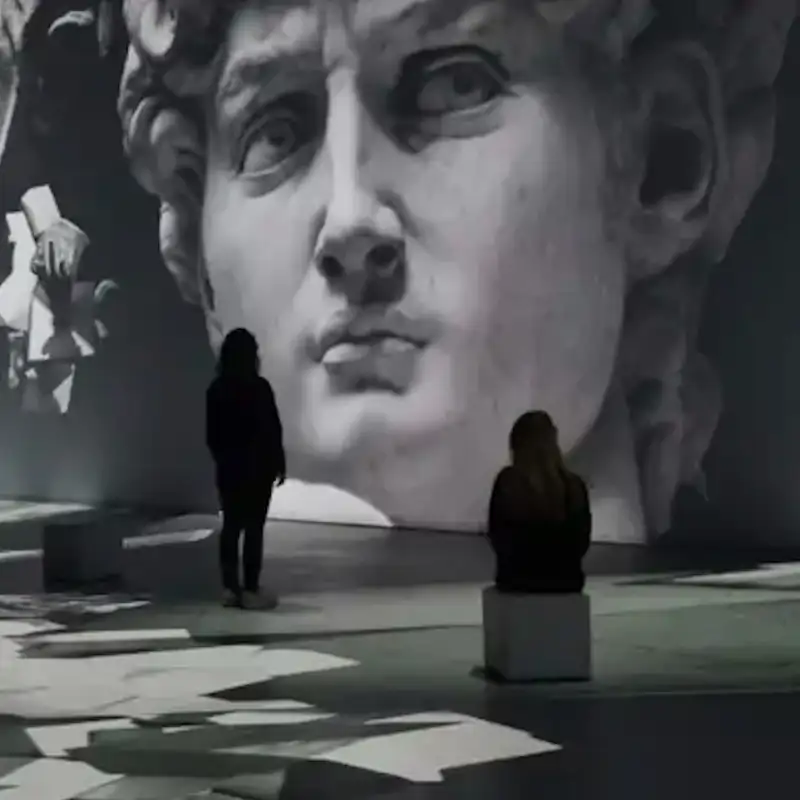 Cara a cara de genios: vive el reto entre Leonardo y Miguel &Aacute;ngel