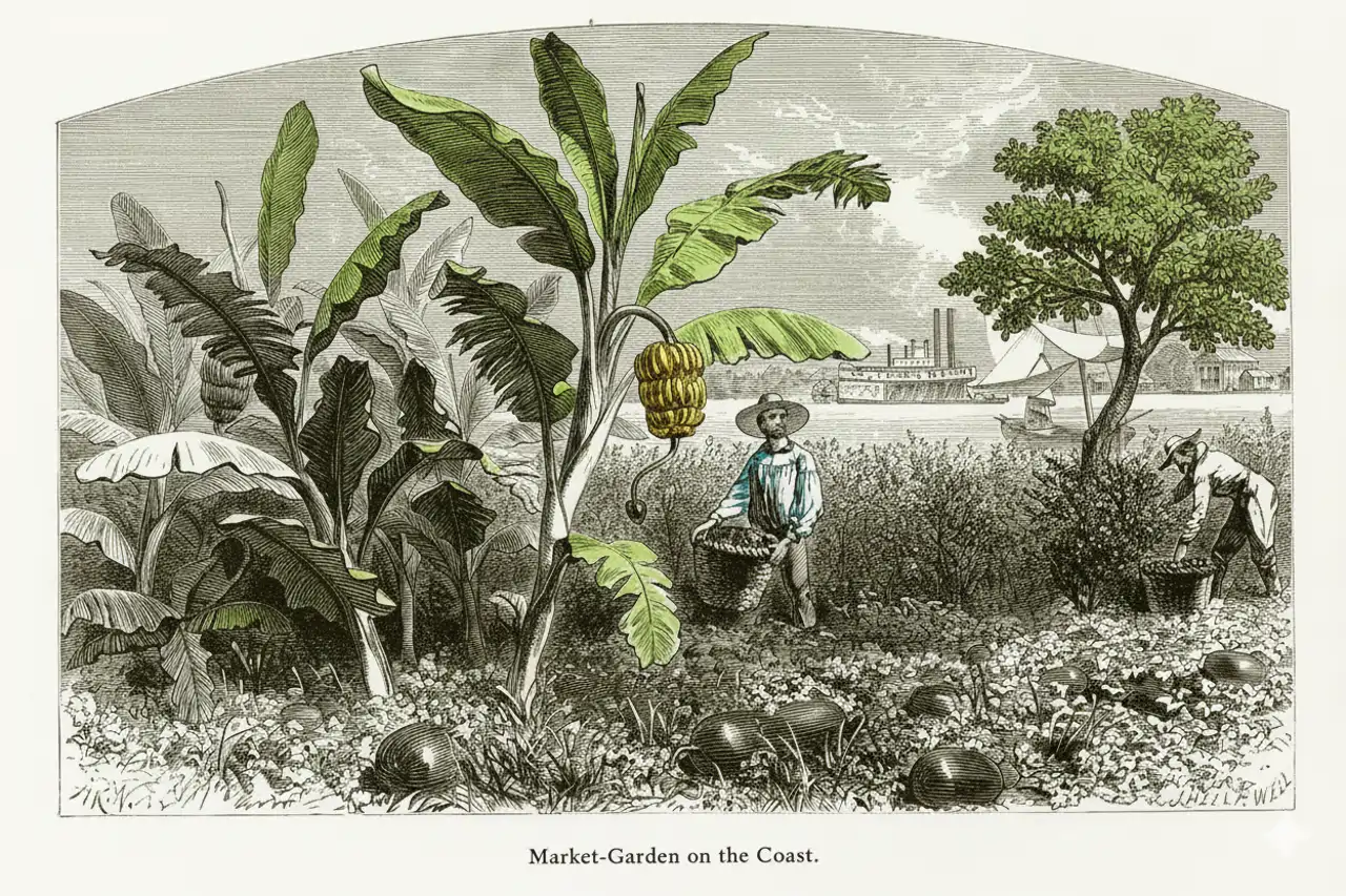 plantacion platanos