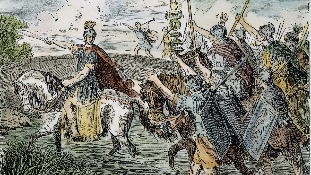 Acabo de cruzar el Rubic&oacute;n junto a Julio C&eacute;sar: "La suerte est&aacute; echada"