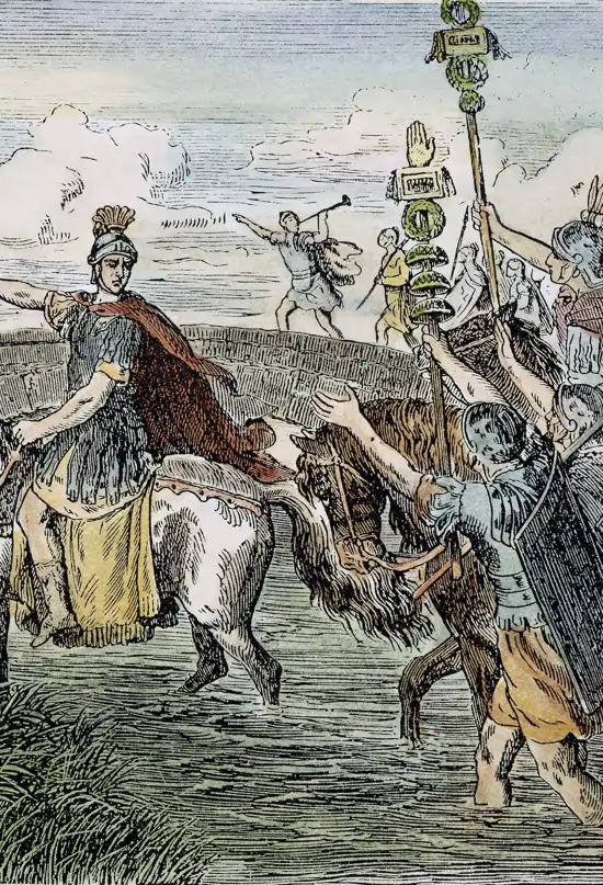 Acabo de cruzar el Rubic&oacute;n junto a Julio C&eacute;sar: "La suerte est&aacute; echada"