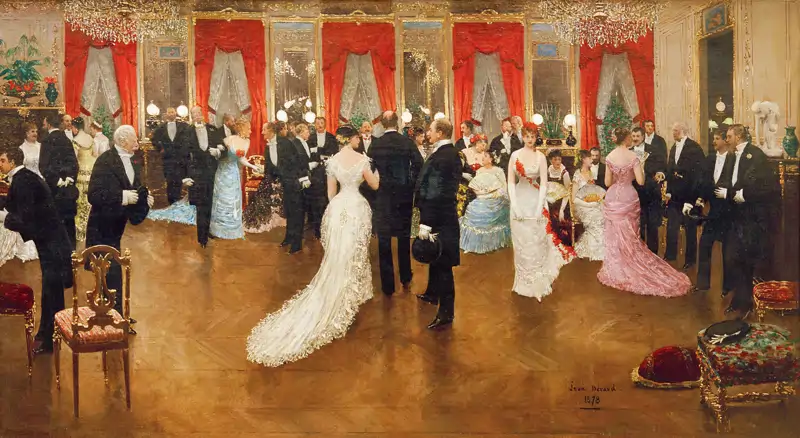 Fiesta nocturna, por Jean Beraud