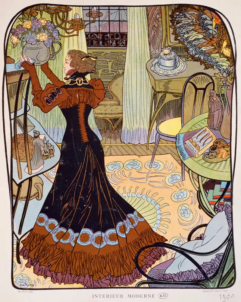 Ilustración de Georges de Feure