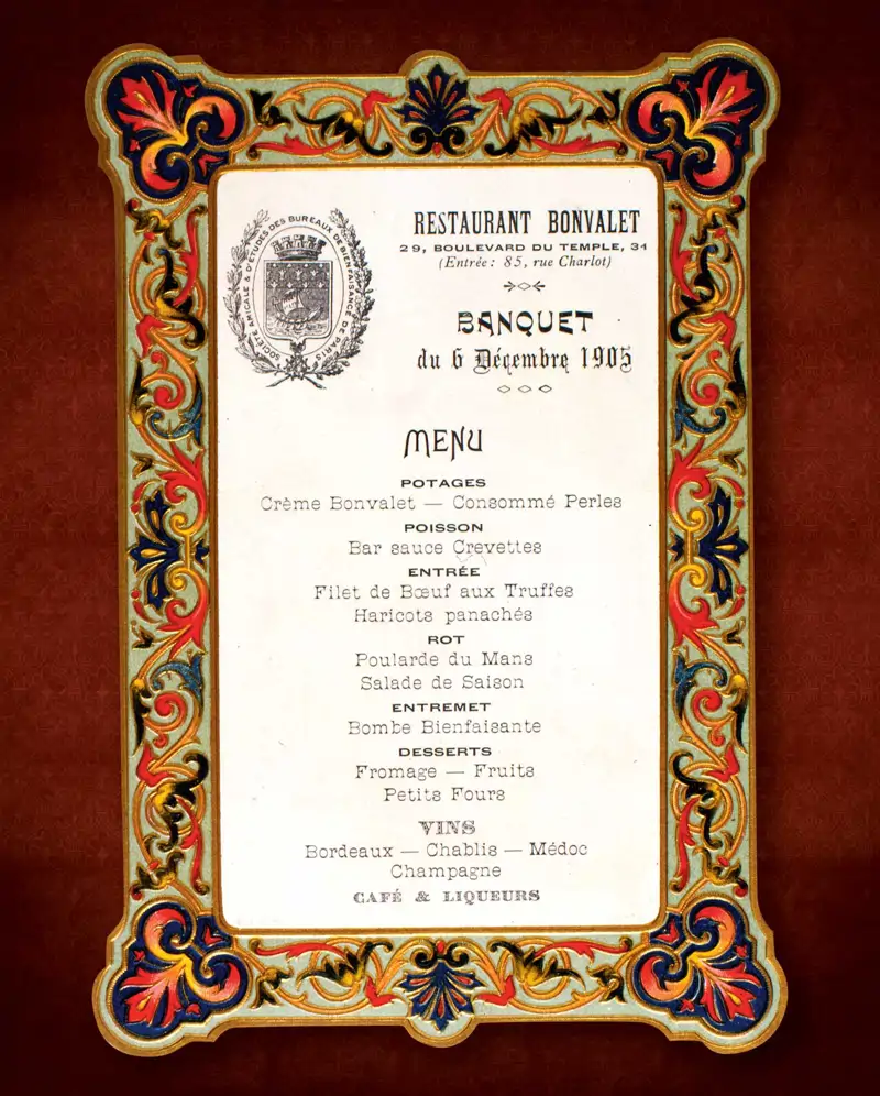 Menú