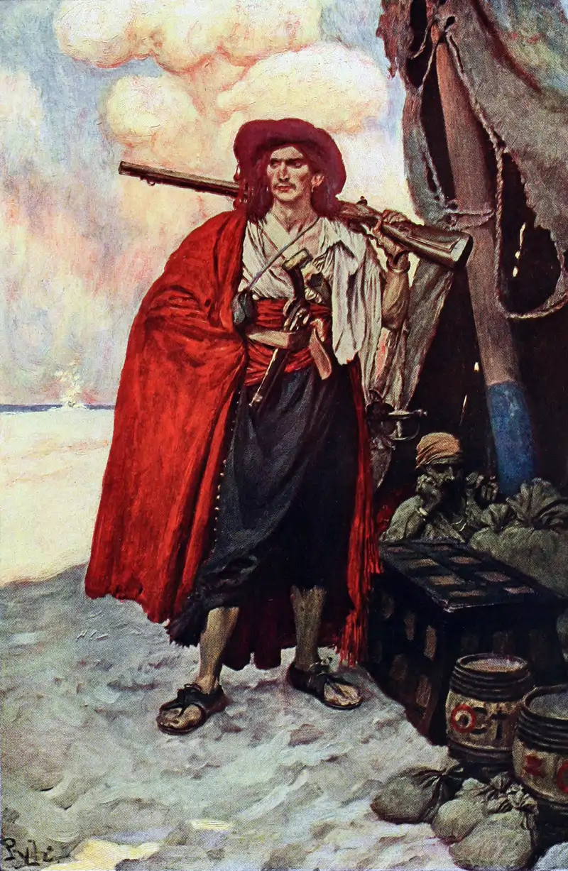 Pg 196   The Buccaneer was a Picturesque Fellow (tone)